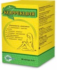 КОРРЕКЦИЯ КАПС. 0,4Г №80 (БАД) - Новохопёрск